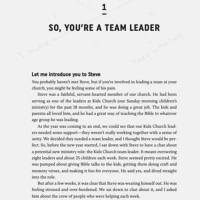 The Team Leader's Handbook