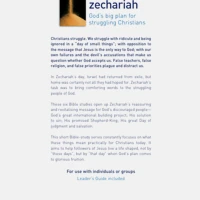 Zechariah: God's Big Plan for struggling Christians