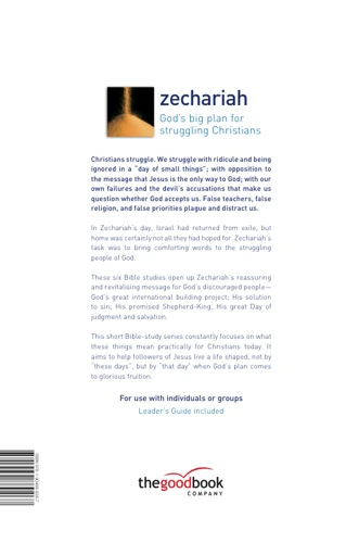 Zechariah: God's Big Plan for struggling Christians