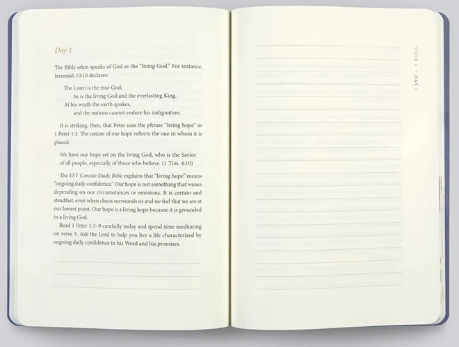 ESV Prayer Journal: 30 Days on Hope