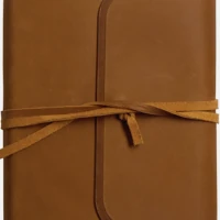 ESV Journaling Bible (Natural Leather, Brown, Flap with Strap)