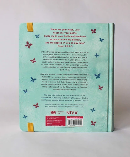 NIV Journalling Bible Illustrated by Hannah Dunnett (New Edition)