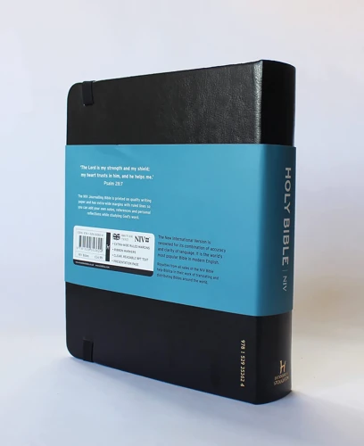 NIV Journalling Bible - Black