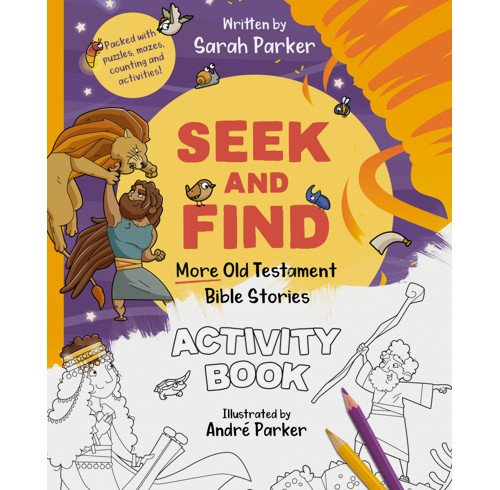 Seek and Find: More Old Testament Bible Stories Activity Book