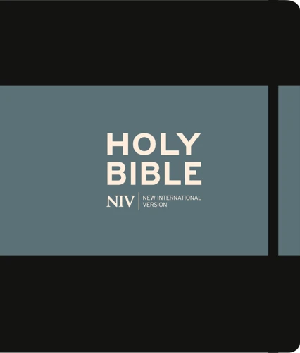 NIV Journalling Bible - Black