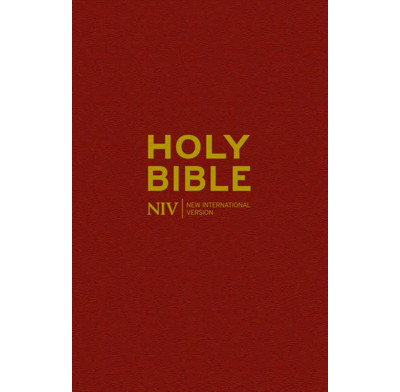 NIV Burgundy Hardback Bible (Pack of 20)