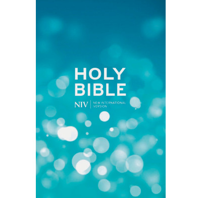 Aqua Hardback Bible (NIV)