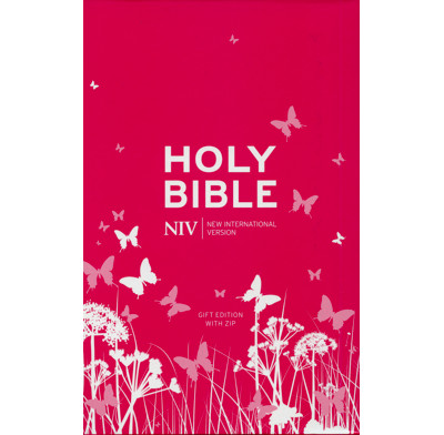Pink Zip-up Bible (NIV)
