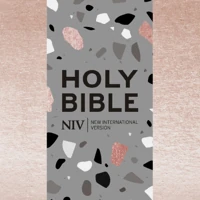 NIV Pocket Rose Gold Soft-Tone Bible with Zip
