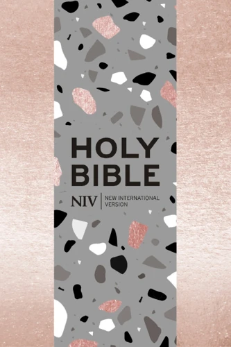 NIV Pocket Rose Gold Soft-Tone Bible with Zip