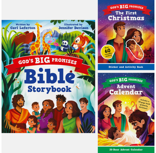 God's Big Promises Bible Storybook Christmas Bundle