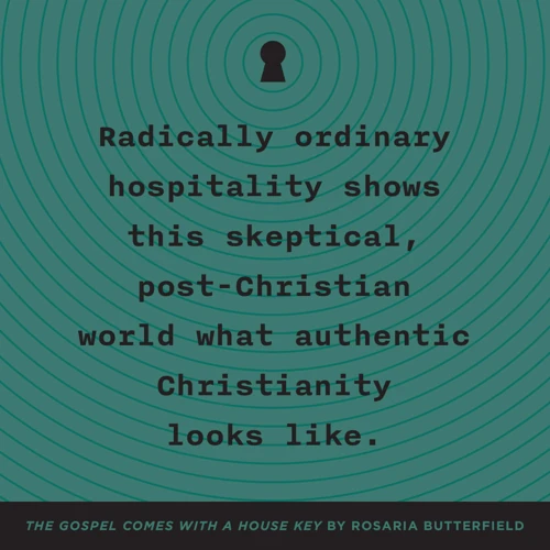The Gospel Comes With a House Key