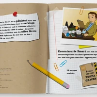 Inspector Smart Empty Tomb Book (Swedish)