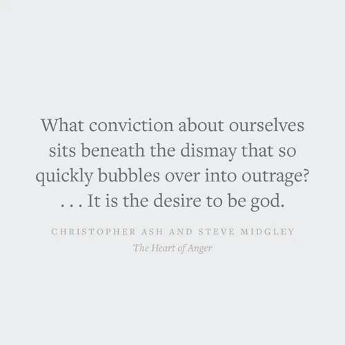 The Heart of Anger