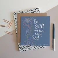 Be Still Card