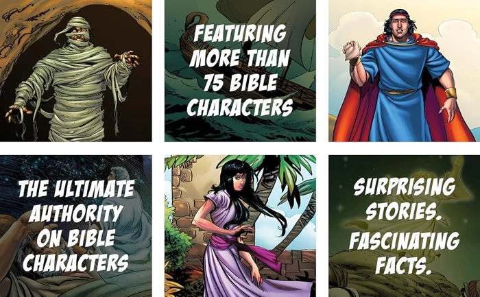 The Action Bible: Heroes and Villains