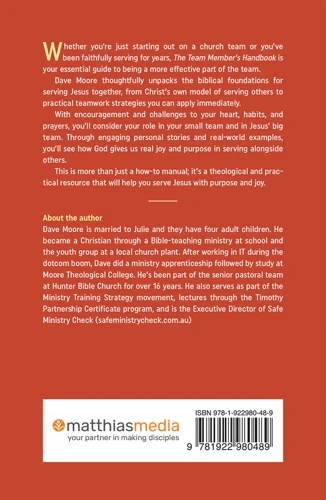 The Team Member's Handbook