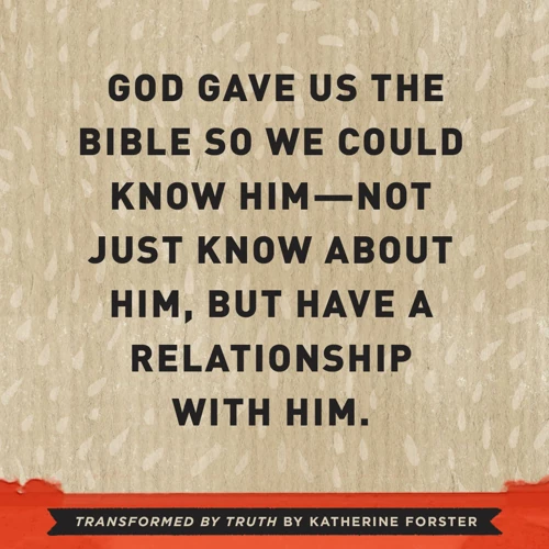 Transformed by Truth