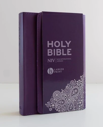 NIV Larger Print Personal Purple Soft-Tone Bible