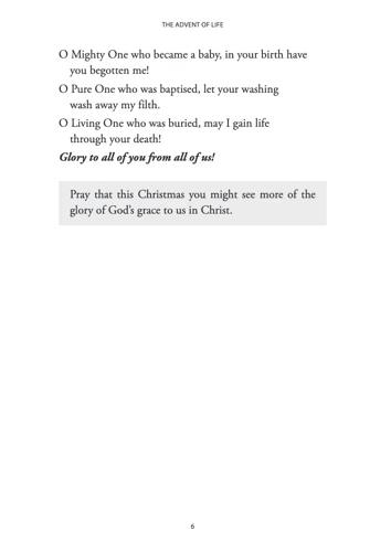 The Advent of Life