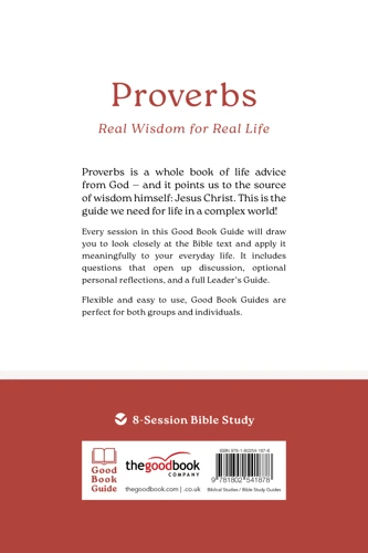 Proverbs: Real Wisdom for Real Life