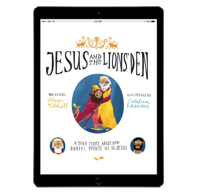 Download the full-size illustrations - Jesus and the Lions' Den