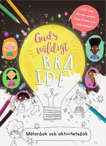 God's Very Good Idea Colouring Book (Chuvash)