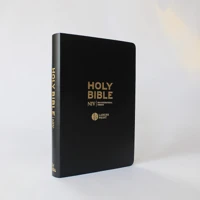 NIV Larger Print Black Leather Bible