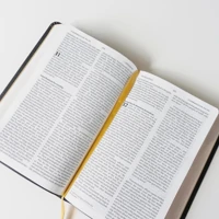 NIV Larger Print Black Leather Bible: Personal Size