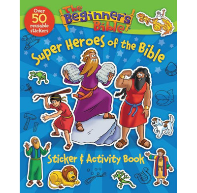 The Beginner's Bible Super Heroes Sticker And Activity Book - Kelly 