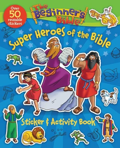 The Beginner's Bible Super Heroes Sticker and Activity Book