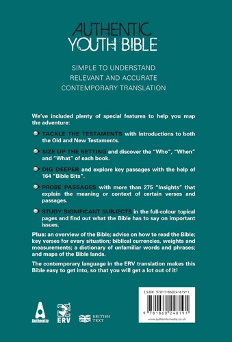 ERV Youth Bible Teal (Easy-to-Read version)