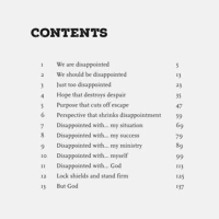 Dealing with Disappointment