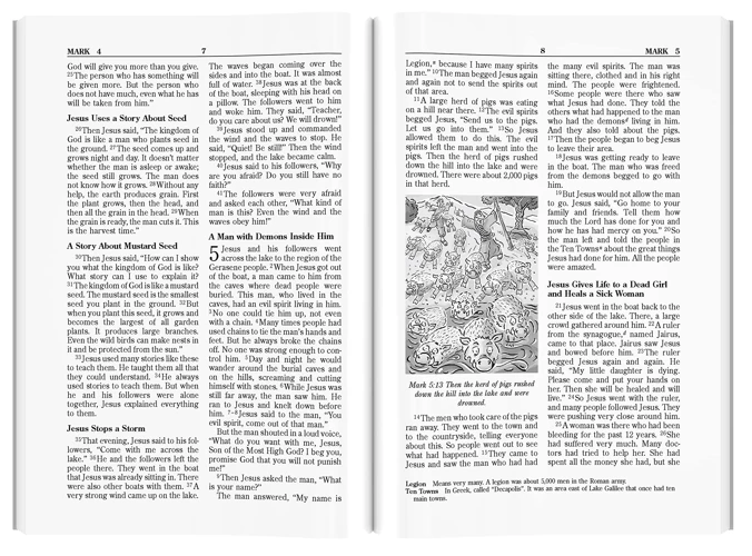 The Gospel of Mark