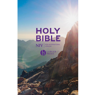 NIV Larger Print Personal Value Hardback Bible