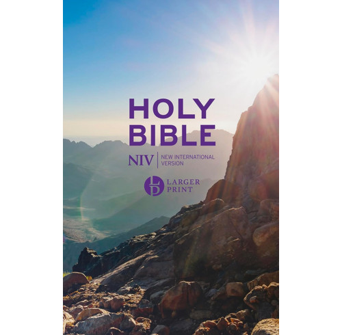 NIV Larger Print Personal Value Hardback Bible