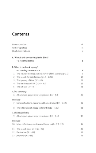 The Message of Ecclesiastes