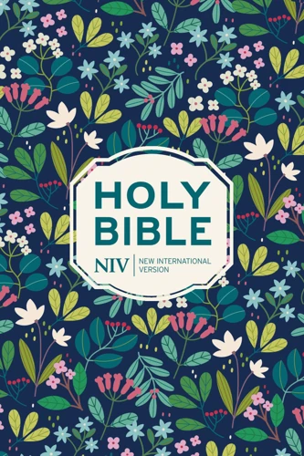 NIV Pocket Floral Hardback Bible