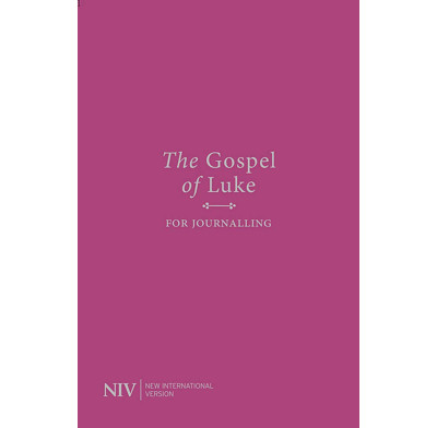 NIV Gospel of Luke for Journalling (Purple)