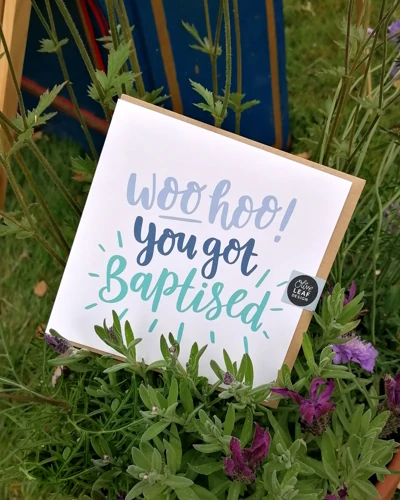 Woohoo Baptism Card