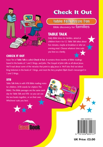 Table Talk 10: Check It Out