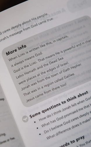 Explore the Book of Jonah