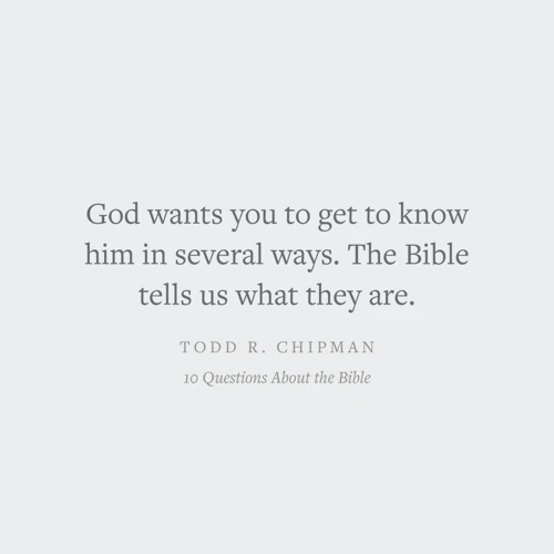 10 Questions About the Bible