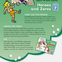 Table Talk for families 7: Heroes and Zeros