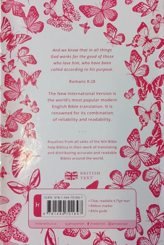Pink Zip-up Bible (NIV)