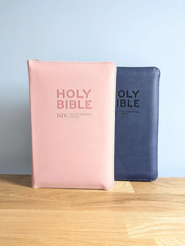 NIV Larger Print Personal Pastel Pink Bible