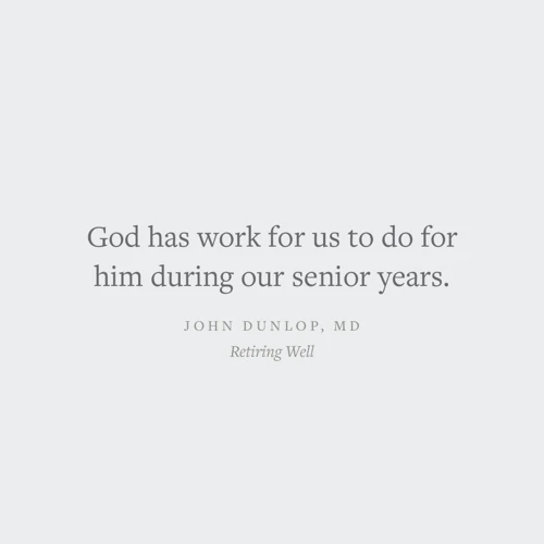 Retiring Well