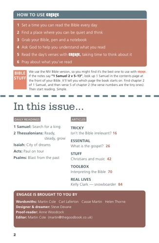Engage: Issue 11