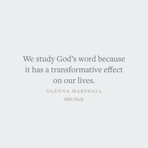 Bible Study