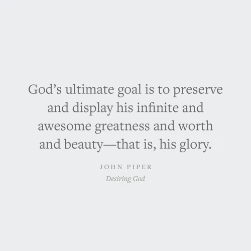 Desiring God